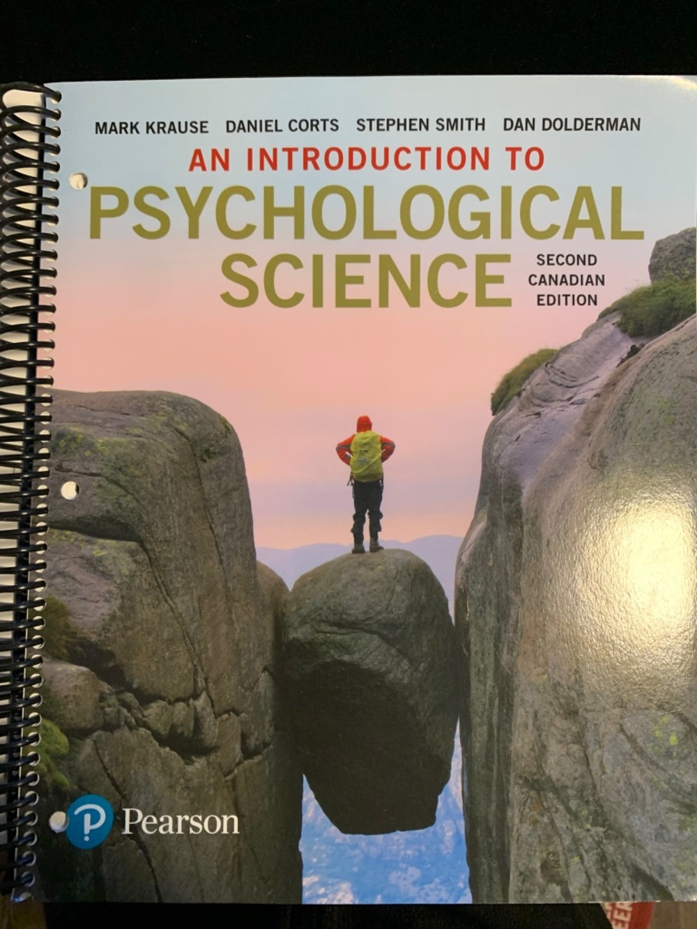 An Introduction to Psychological Science 2nd Canadian ed. used textbook
